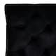 image 5 of Interiors by Premier Black Buttoned Dining Chairs,  Velvet Upholstered Dining Chair, Accent Lounge Chair for Living Room