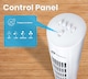 image 8 of PureMate 31-Inch Oscillating Tower Fan with Aroma Function - White