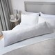 image 9 of OHS Matte Velvet Pinsonic Long Body Pregnancy Soft Plush Cosy Body Bolster Pillow Cushion Pink | Blush Pink | 45 x 135cm