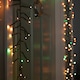 image 3 of 5.5m 426 Cluster LED Autumn Twist Door Garland with Multi-Coloured LEDs on Green Cable