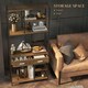 image 4 of HOMCOM 5 Tier Free Standing Book Shelf with 2 Drawers for Study, Living Room