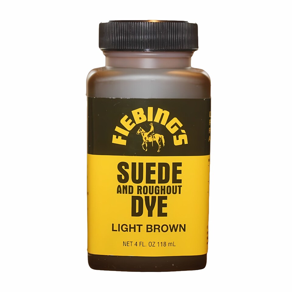 image 1 of Fiebing's Suede and Roughout Dye - Professional Suede Colour Dyes 4oz | Brown | Light Brown