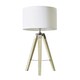 image 3 of ValueLights Tripod Brown Table Lamp