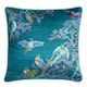 image 2 of Laurence Llewelyn-Bowen Birdity Absurdity Filled Cushion Blue