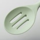 image 5 of Zeal Silicone Slotted Spoon 28cm, Sage Green