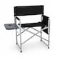 image 4 of Folding Lightweight Outdoor Portable Directors Camping Chair | Black