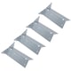 image 1 of Arris Rail Bracket Fence Post Support Galvanised 225mm Panel Repair 4PK
