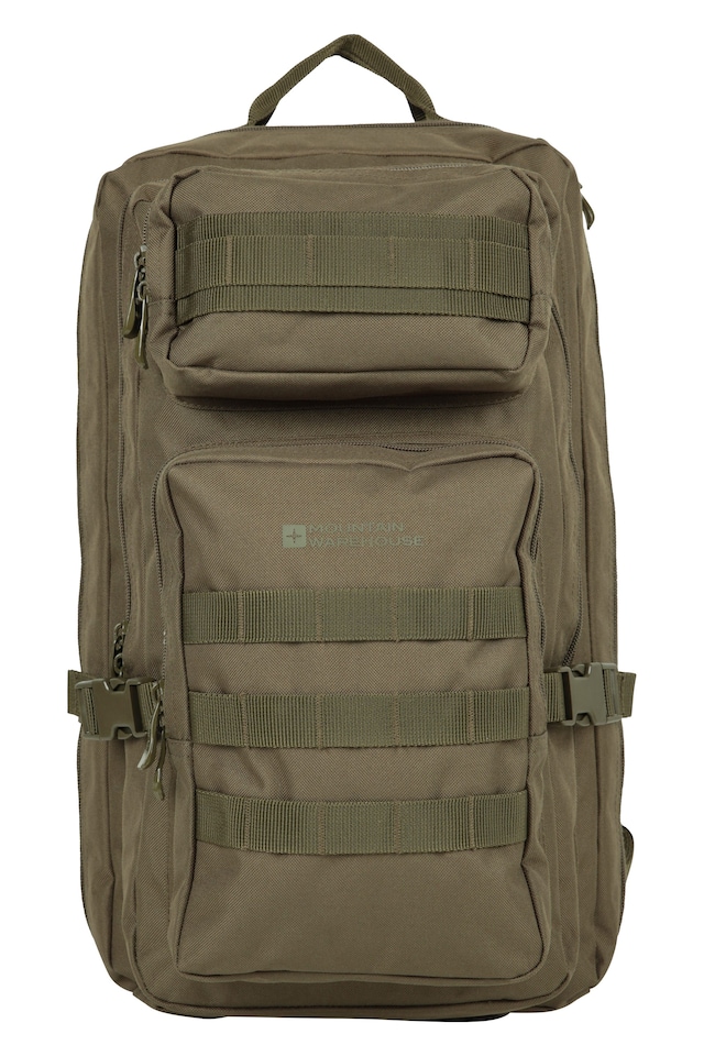 image 1 of Mountain Warehouse Legion 35L Backpack Rain Cover 15 Inch Laptop Everyday Rucksack Bag