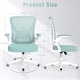 image 8 of Rattantree Ergonomic Office Chair with Flip Up Armrests & Lumbar Support