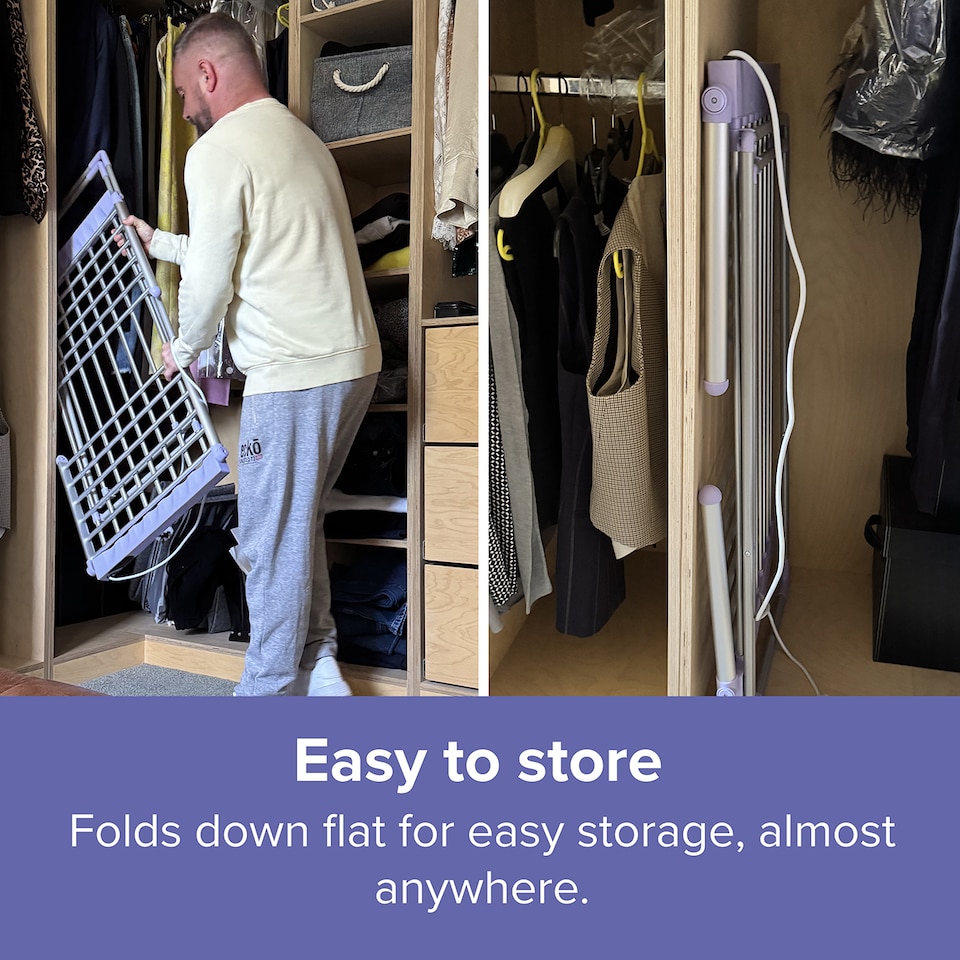 image 1 of Spring&Spruce Speedi Dry Winged Airer