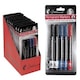 image 3 of 5 Pack Permanent Markers - Blue Black & Red