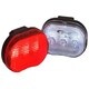 image 1 of Sport Direct Mega Bright LEDs Battery Front/Rear Bike Light Set 220hrs Run Time*