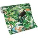 image 2 of Erismann Paradisio 2 Jungle Birds Textured Wallpaper - Green/White - 10m x 53cm Green