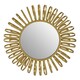 image 1 of Trento Multi Ring Design Wall Mirror Gold