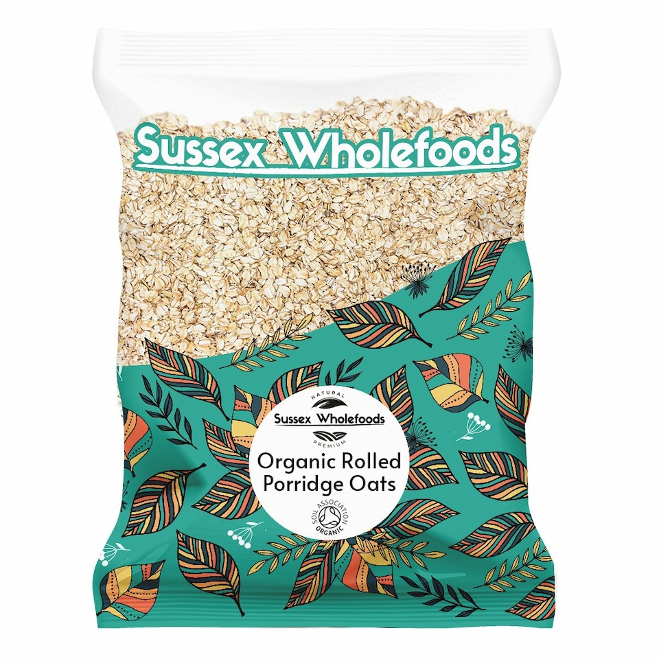 image 1 of Organic Rolled Porridge Oats 2kg (Sussex Wholefoods)
