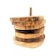 image 4 of Verano Spanish Ceramics Olive Wood Set of 6 Coasters - 9cm