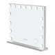 image 1 of Hollywood Vanity Mirror With 15 LED Light Bulbs Three Colour Modes Silver
