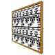 image 4 of Egyptian eye of horus heiroglyphs (Picture Frame) Brown | L