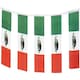 image 2 of Mexico Flag Rectangle Party Bunting 10m with 20 Flags