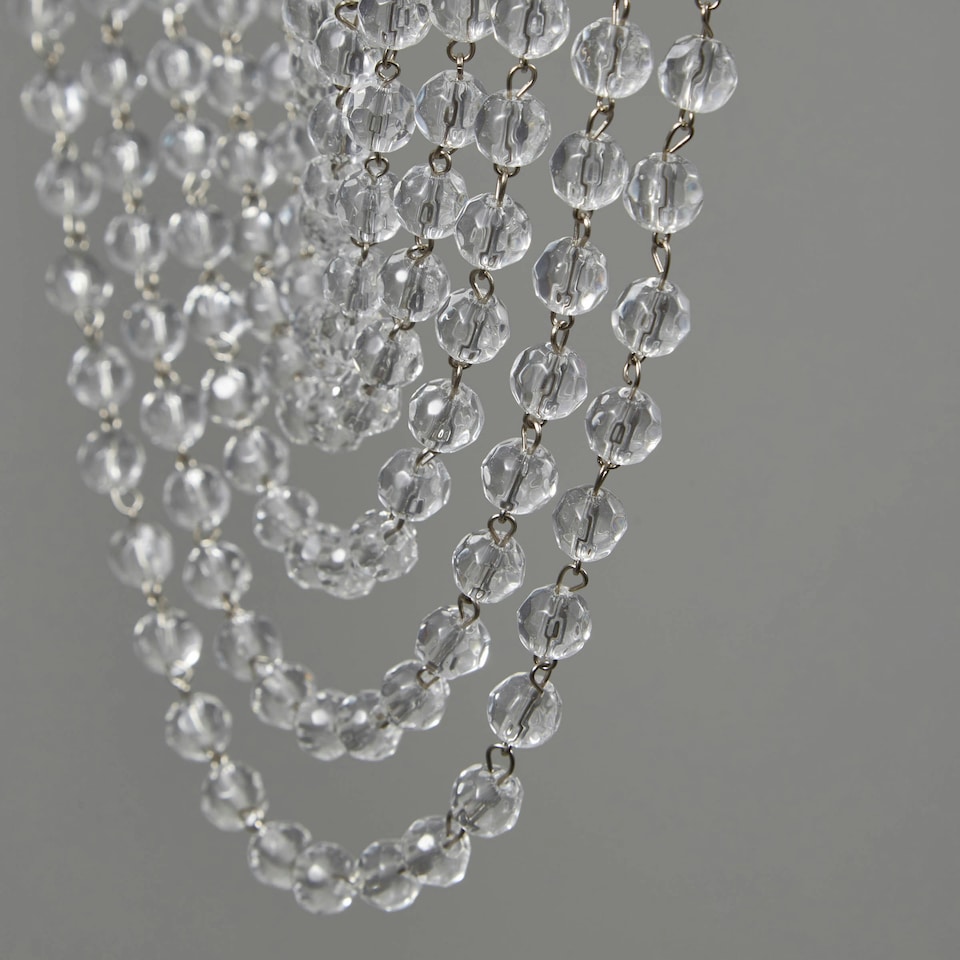 image 1 of BHS Valerie 5 Light Ceiling Light, Chrome