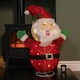 image 3 of 68cm Battery Powered Collapsible Santa Figure 49 Static Warm White LEDs