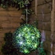 image 4 of Primrose The Big Buxus Ball Artificial Grass Topiary Ball with LEDs 38cm