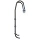 image 2 of 38mm Slimline Stainless Steel Ladder with 3 ABS Treads