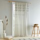 image 6 of Pineapple Elephant Izmir Stone Tab Top Voile Grey | 55x90"
