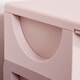 image 8 of HOMCOM Kids Storage Units with Drawers 3 Tier Chest Dresser Tower Cream 