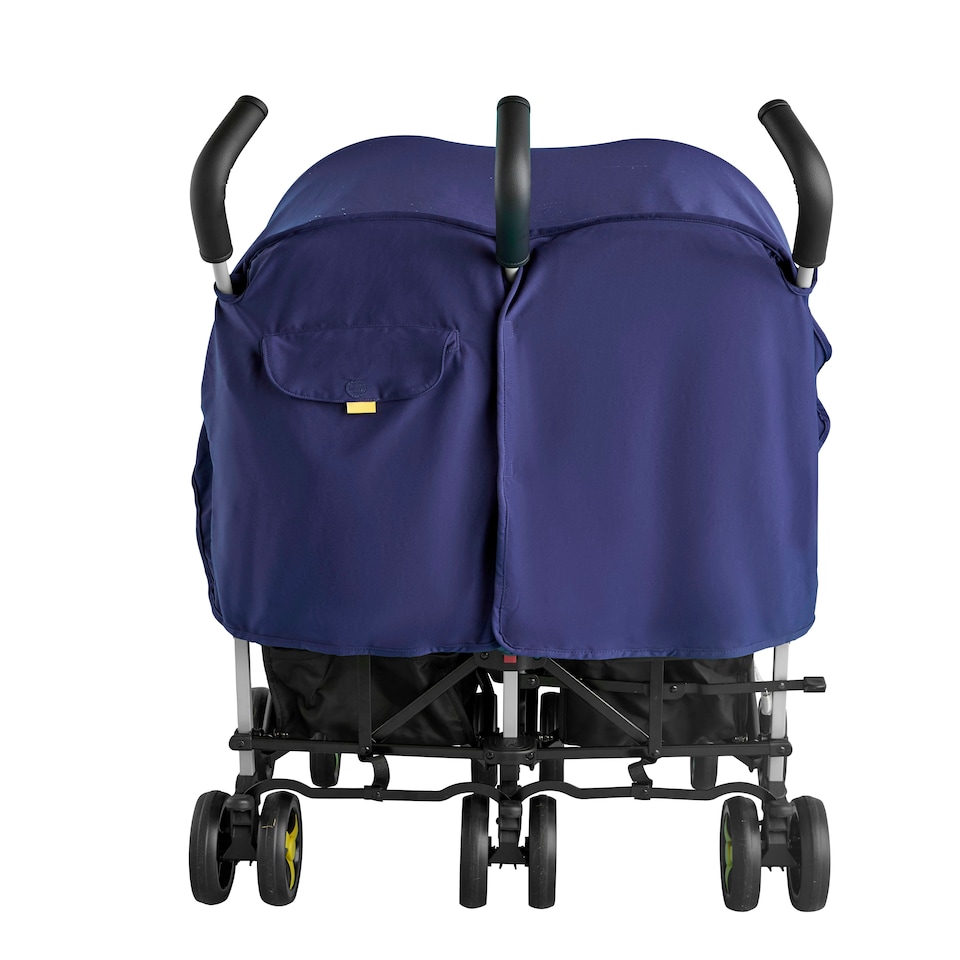 image 1 of koo-di real sunshady universal double stroller cover Blue