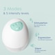 image 8 of MAM Move Single Wearable Breast Pump with 3 Modes and Silent Breast Milk Pump