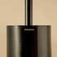 image 3 of Cosmic Toilet Brush Holder with Double-Threaded Screws and Durable Metal, Black