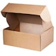 image 3 of 100 x Brown 12 x 10 x 4" (300x250x100mm) Packing Shipping Mailing Postal Strong Single Wall Die Cut Boxes Brown