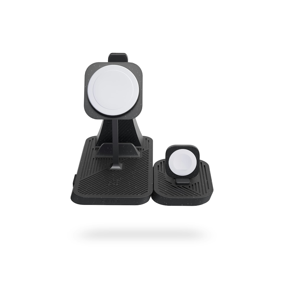 image 1 of Zens 4-in-1 Modular Wireless Charging Station (incl. Wall Charger) - black