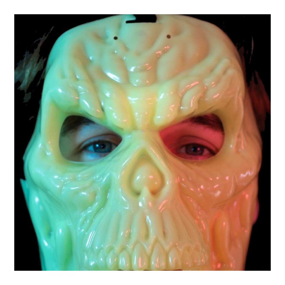 image 1 of Glow in the Dark Reaper Costume | Black | S