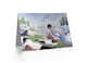 image 2 of Seurat Bathers at Asnieres Painting Fine Art Greeting Card