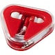 image 1 of Bullet Rebel Earbuds - Red/White - 6 x 6.5 x 1.7 cm