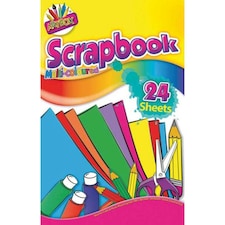 48 Page Multi Colour Scrap Book