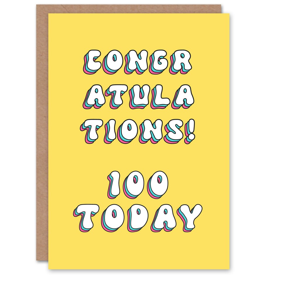 image 1 of 100 Today Congratulations Gran Nan Card