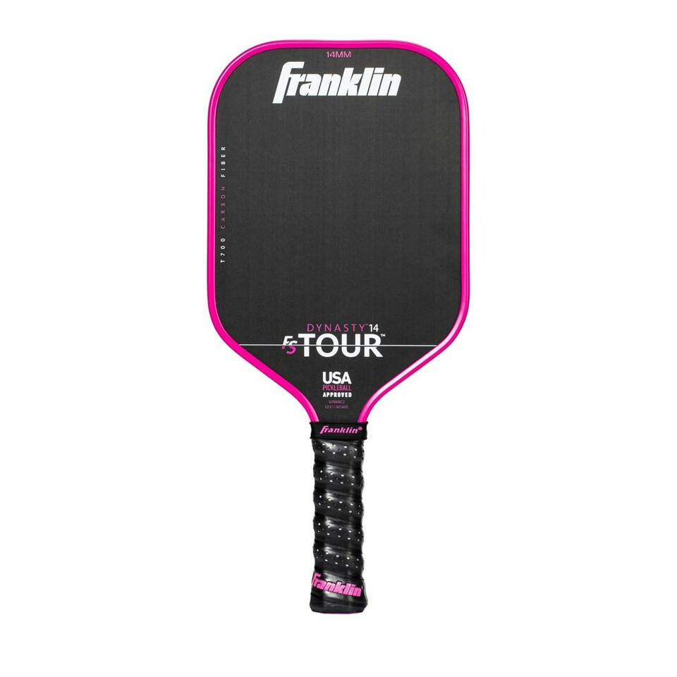 Franklin FS Tour Dynasty Pickleball Paddle - Pink - 14mm