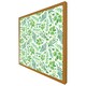 image 5 of Mixed green leaves (Picture Frame) White | L
