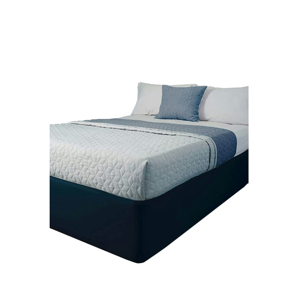 image 1 of Belledorm Jersey Base Wrap - Navy - Single