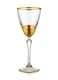 image 5 of Glam Collection Gold Wine Glasses (Set of 6)