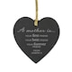 image 2 of Personalised 'A Mother Is' Slate Heart Decoration