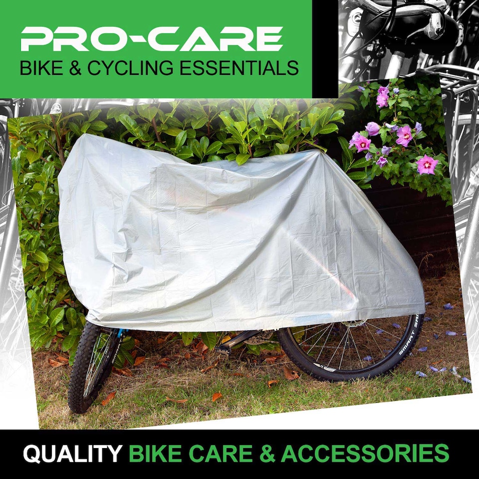 image 1 of VFM e-Store ProLine Grey Bicycle Protection Cover 1m x 2m
