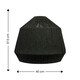image 3 of ValueLights Large Black Modern Woven Rustic Ceiling Pendant Light Shade Lampshade