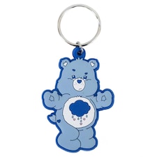 Care Bears PVC Grumpy Keyring - Blue - One Size