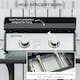 image 3 of Outsunny Portable Gas Plancha BBQ Grill with 2 Stainless Steel Burner, 6kW