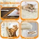 image 5 of Yaheetech Small Cat Litter Box Enclosure with Cat Tree Brown | Rustic Brown/Beige | One Size