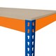 image 3 of S-Rax 2 Tier Workbench - 120cm x 60cm x 90cm Orange